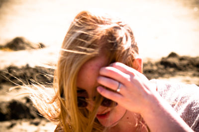 focus on foreground