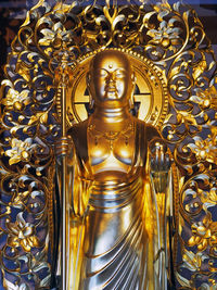 Buddha statue in temple