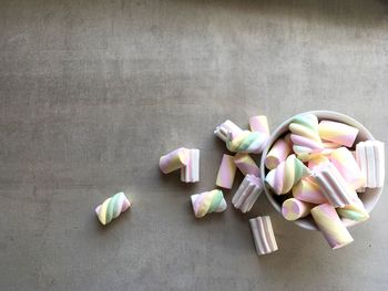 Close-up of multi colored candies