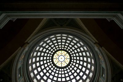 Low angle view of ceiling