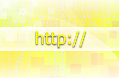 Close-up of text on yellow background