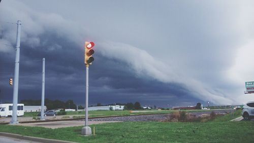 View of cloudy sky