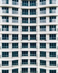 Full frame shot of modern office building