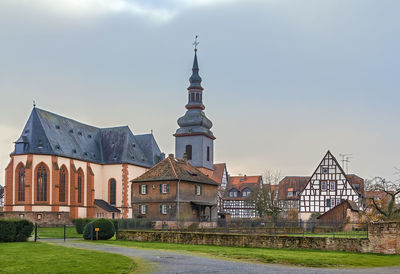 View of historic building against sky