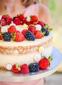 Close-up of strawberries