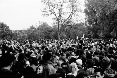 Group of crowd