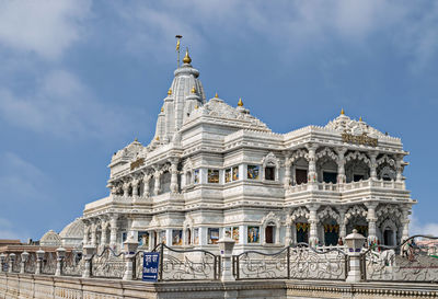 Low angle view of building against sky