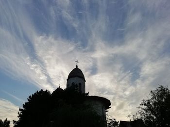 Low angle view of historic building against sky