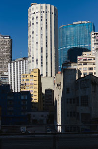 View of buildings in city