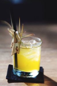 Close-up of drink