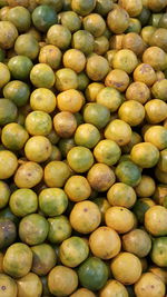 Full frame shot of fruits for sale at market stall