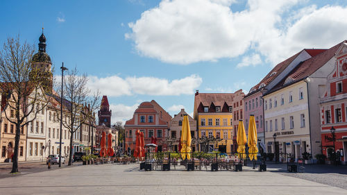 Buildings in city