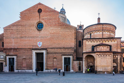 Exterior of the cathedral of padua  against sky