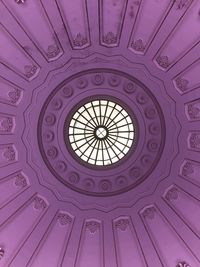 Low angle view of skylight