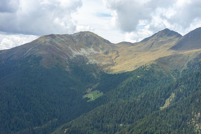 Mountain peaks in gsieser tal/val casies - south tyrol - südtirol - italy