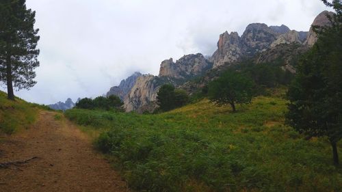 Panoramic view of landscape against sky