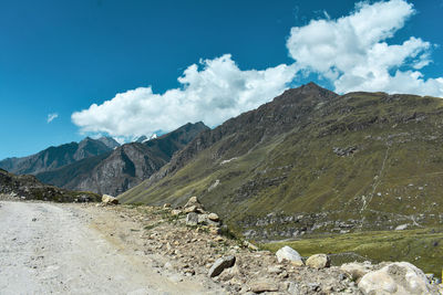 Panoramic view of landscape against sky