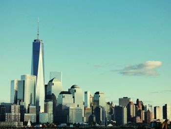 Skyscrapers in city