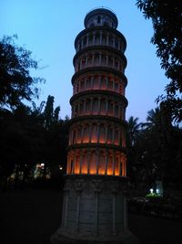 Low angle view of historical building