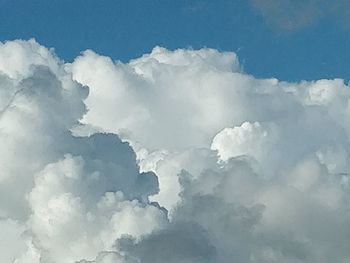 Full frame shot of clouds in sky