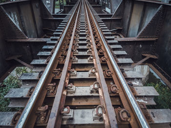 View of railroad tracks