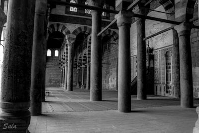 Interior of old building