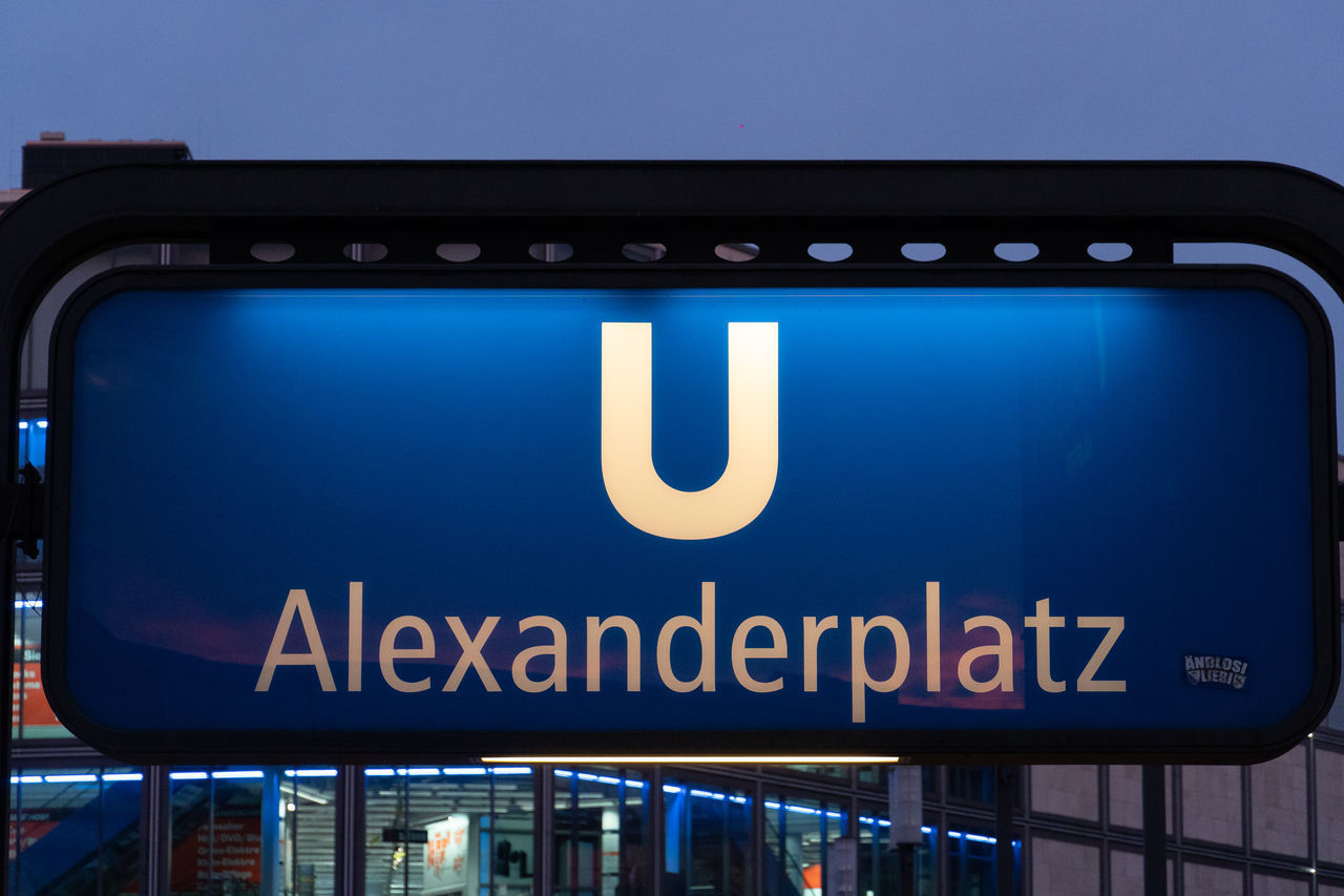 U-bahn alexanderplatz