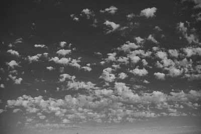 Low angle view of clouds in sky