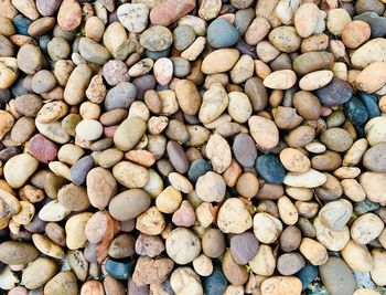 Full frame shot of pebbles for sale