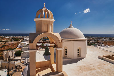 View of church