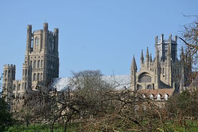 Cathedral against clear sky