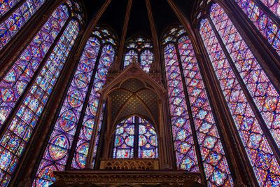 Low angle view of saint chapelle