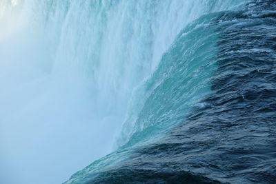 Full frame shot of majestic niagara falls