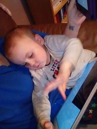 Portrait of smiling boy