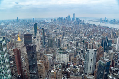 Aerial view of cityscape