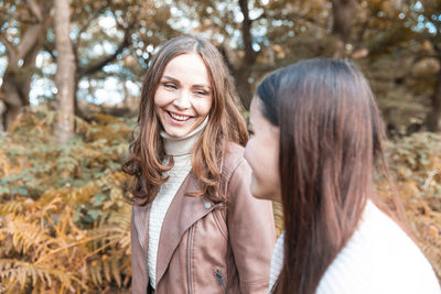 Portrait of a smiling young woman