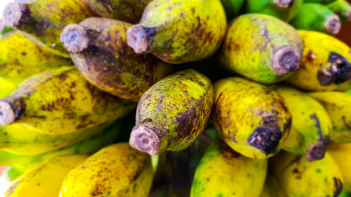 Close-up of fruits for sale at market stall