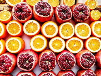 Full frame shot of fruits