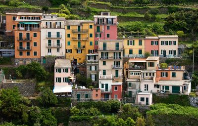 Buildings in a town