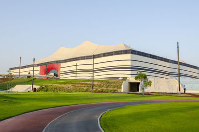 View of building against clear sky