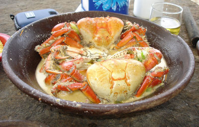 Close-up of food in bowl