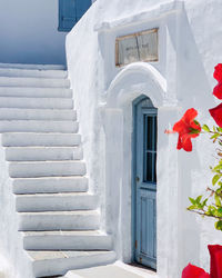 Aegean blue door