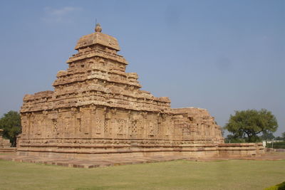 View of temple against sky