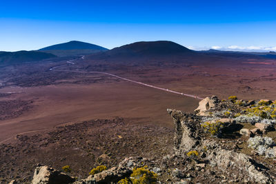 Plaine des sables, piton de la fournaise at reunion island