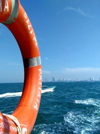 View of sea against sky