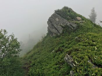 Scenic view of mountains