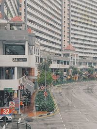 People walking on street