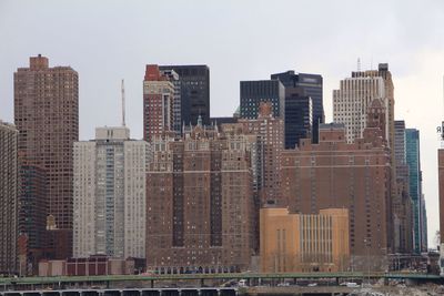 City skyline against sky