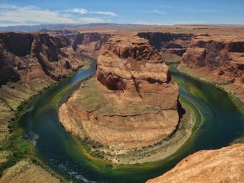 Scenic view of river