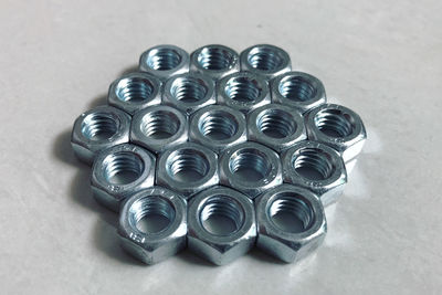 High angle view of coffee beans on table